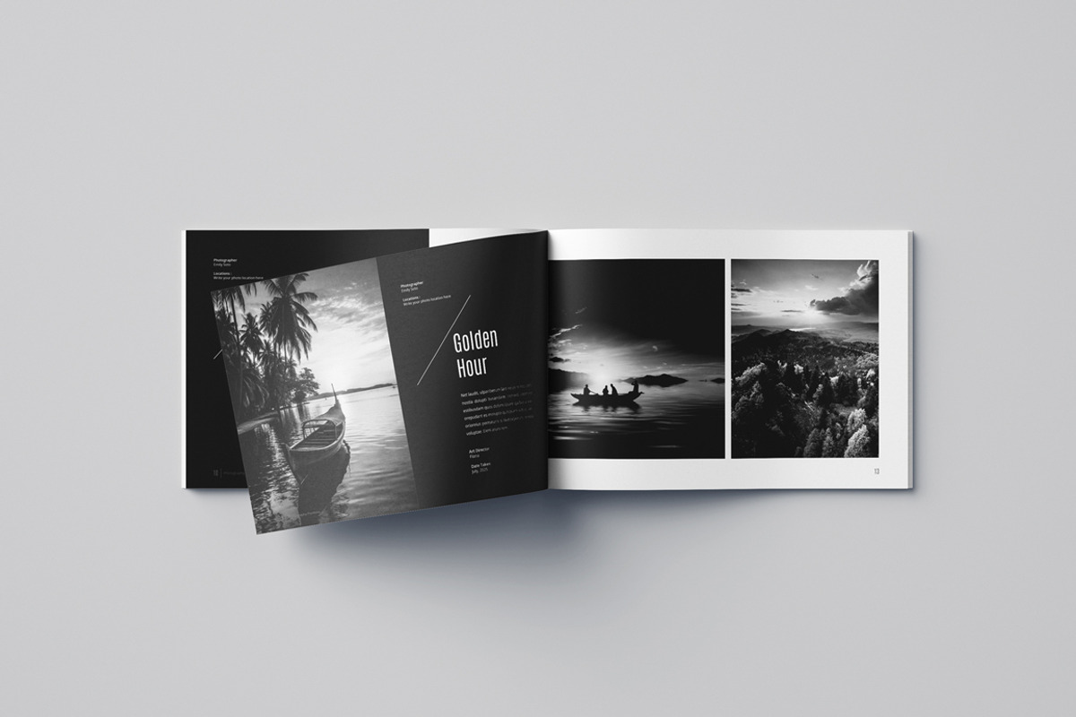 Photography Portfolio Template, a Brochure Template by adekfotografia (Photo 7 of 14)