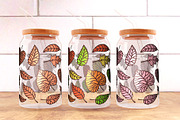 Autumn Leaves Can Glass Wrap 16oz., an Object Graphic by Doodle Cloud Studio (Thumbnail 1 of 12)
