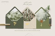 Evergreen Watercolor Forest, an Animal Illustration by Julia Dreams (Thumbnail 5 of 10)
