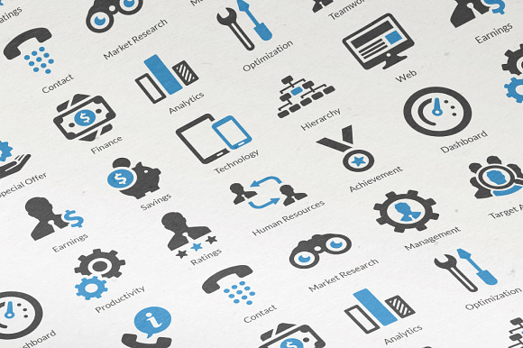 20 Business Icons Vol. 1