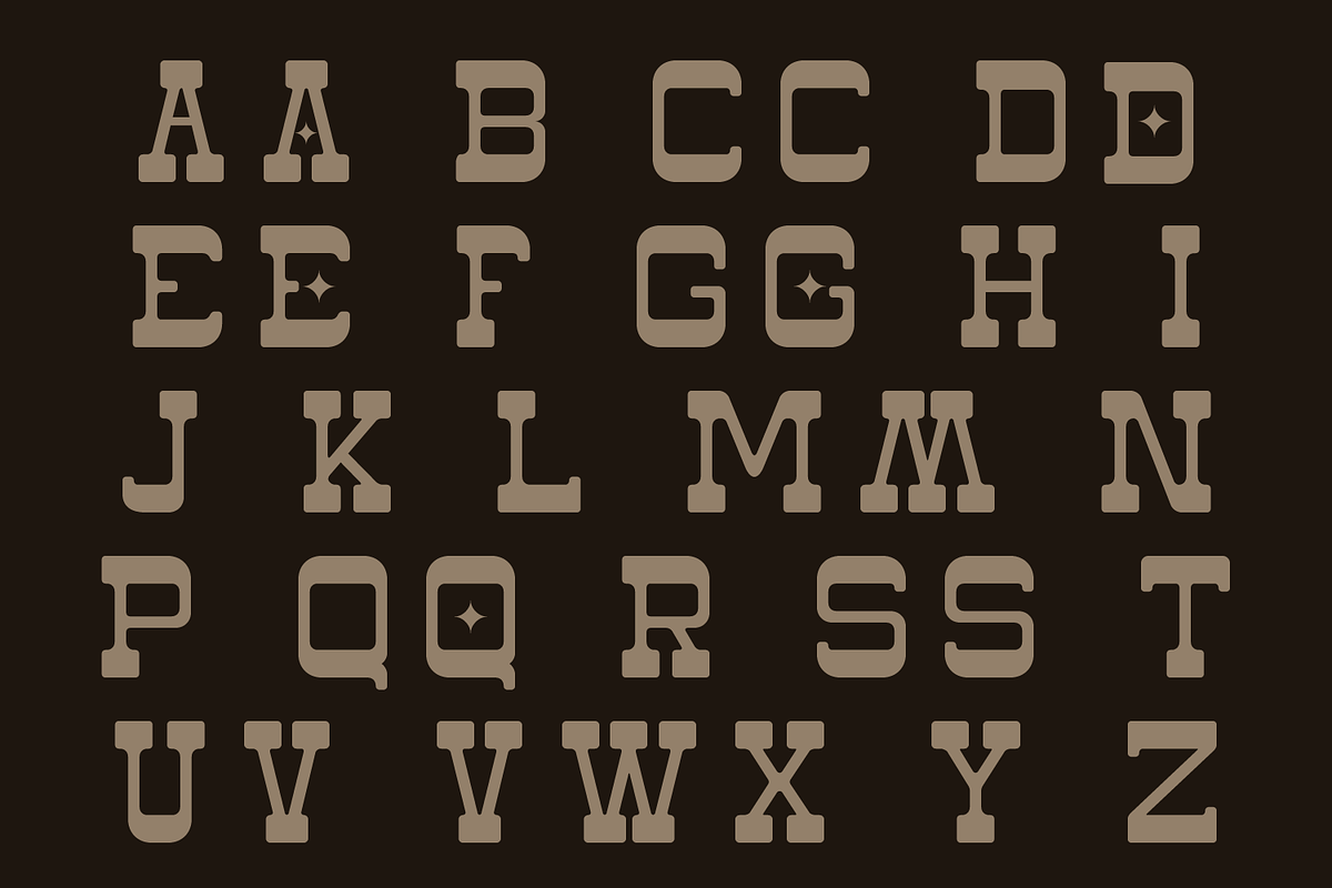 Wester Forgend – Vintage Slab Serif, a Slab Serif Font by Randi Irvan | Rvandtype (Photo 9 of 10)