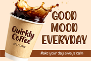 Quirkly Playful Handwritten Display, a Handwritten Font by Gumrega Studio (Thumbnail 5 of 7)