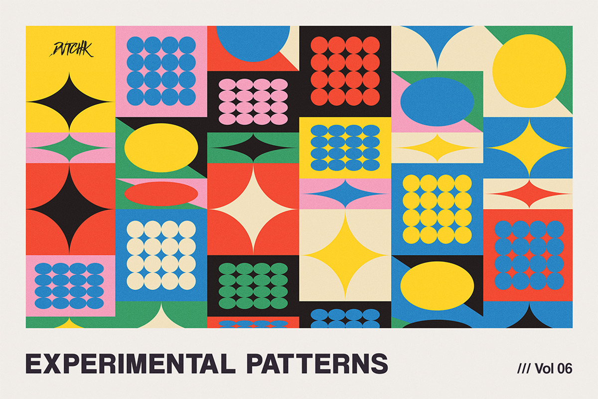 Experimental Geometric Patterns V06, a Pattern Graphic by dvtchk (Photo 4 of 5)