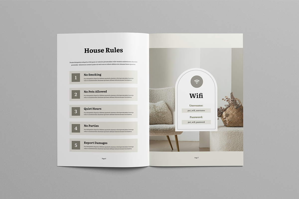 Welcome Guide Book Brochure, a Magazine Template by Leaflove (Photo 4 of 10)