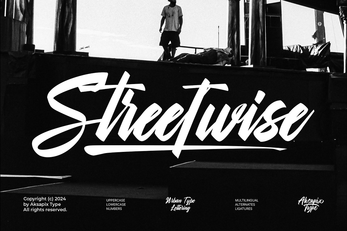 Routherghost - Urban Type Lettering, a Handwritten Font by Aksapix Studio (Photo 11 of 11)