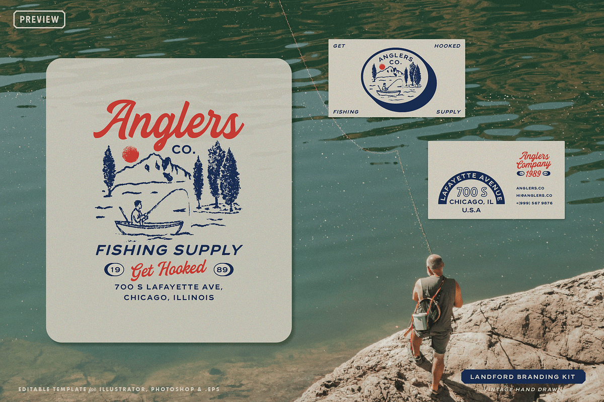 Landford Branding Kit, a Branding & Logo Template by Refolve Design (Photo 5 of 25)