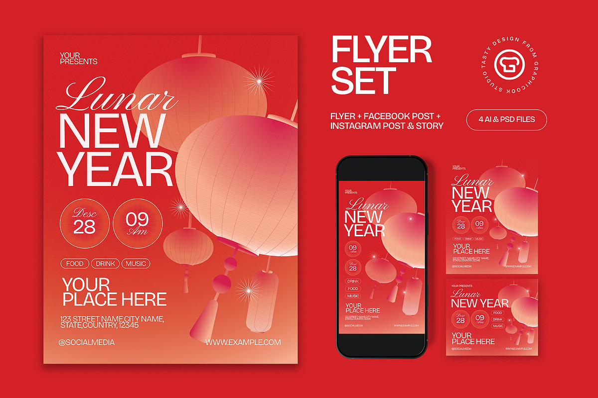 Lunar New Year Flyer