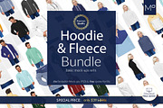 HOODIE & FLEECE BUNDLE 25xMock-ups, a Books & Magazine Mockup by Apparel_Mockups (Thumbnail 4 of 28)