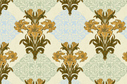Vintage Lily and Lace, a Pattern Graphic by NayaChu (Thumbnail 3 of 9)