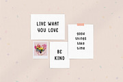 Morning Glory cute handwritten font, a Handwritten Font by jyllyco (Thumbnail 3 of 7)