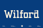 CS Wilford – Slab Serif Font, a Slab Serif Font by Craft Supply Co. (Thumbnail 1 of 8)
