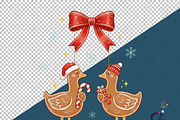 Gingerbread Cookies Christmas PNG, an Illustration by Creative Art (Thumbnail 3 of 6)