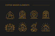 Coffee Line Art Branding Kit, a Branding & Logo Template by Lettering_Logo (Thumbnail 8 of 15)