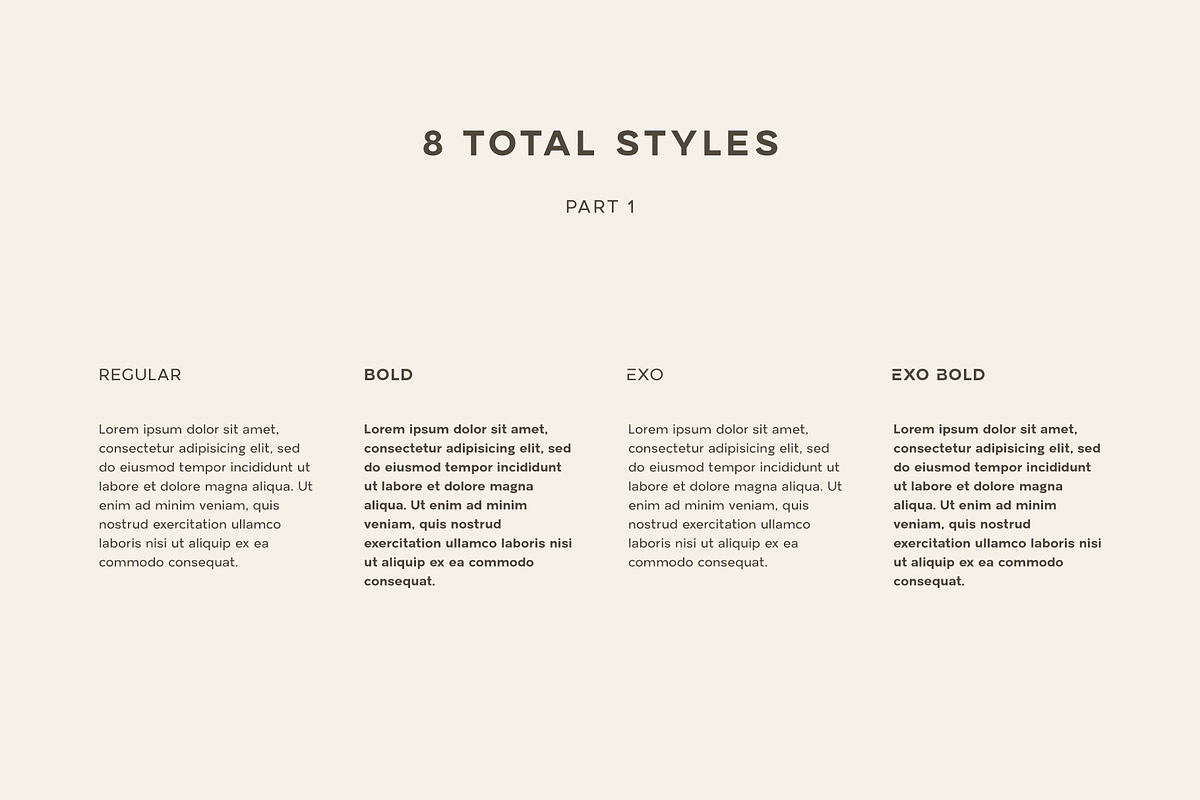 Romagna - Versatile Sans-Serif, a Sans Serif Font by AlienValley (Photo 3 of 9)