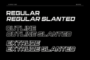 Nextra - Sports Futuristic Font, a Sans Serif Font by Wasabib Studio (Thumbnail 7 of 8)