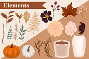 Cozy Fall Clipart Bundle, an Illustration by The Audacious Brush (Thumbnail 2 of 10)