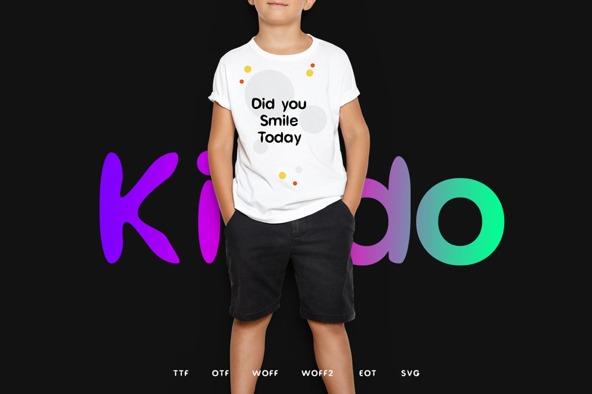 Proximate Kiddo - Display Font preview 7