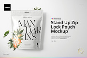 Stand Up Zip Lock Pouch Mockup Set 3, a Household Mockup by creatsy5 (Thumbnail 1 of 9)