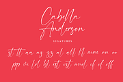Cabella Anderson - Elegant Signature, a Handwritten Font by CreateBigSupply (Thumbnail 6 of 10)