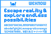 Normal Life font, a Sans Serif Font by weknow (Thumbnail 5 of 9)
