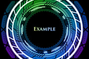 52 Complex Futuristic Circle Brushes, a Brush Add-On by xresch (Thumbnail 13 of 15)
