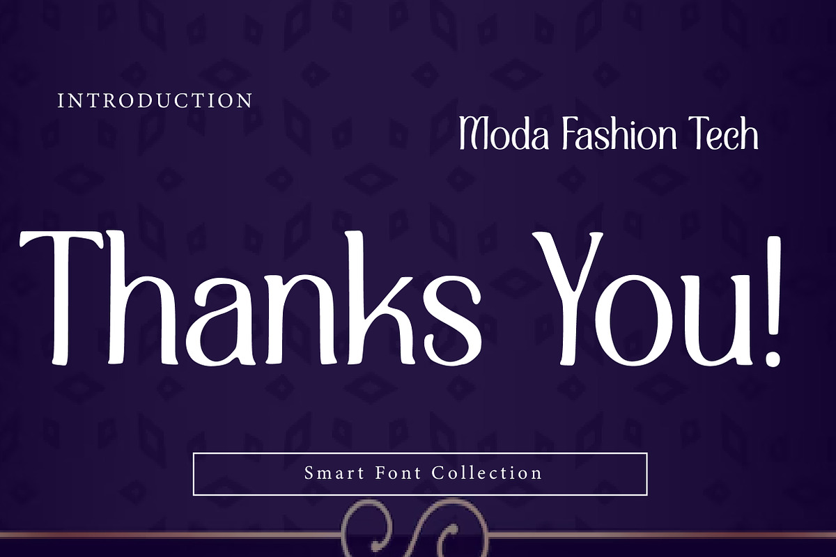 Moda Fashion Tech, a Serif Font by Wow Magic (Photo 3 of 3)