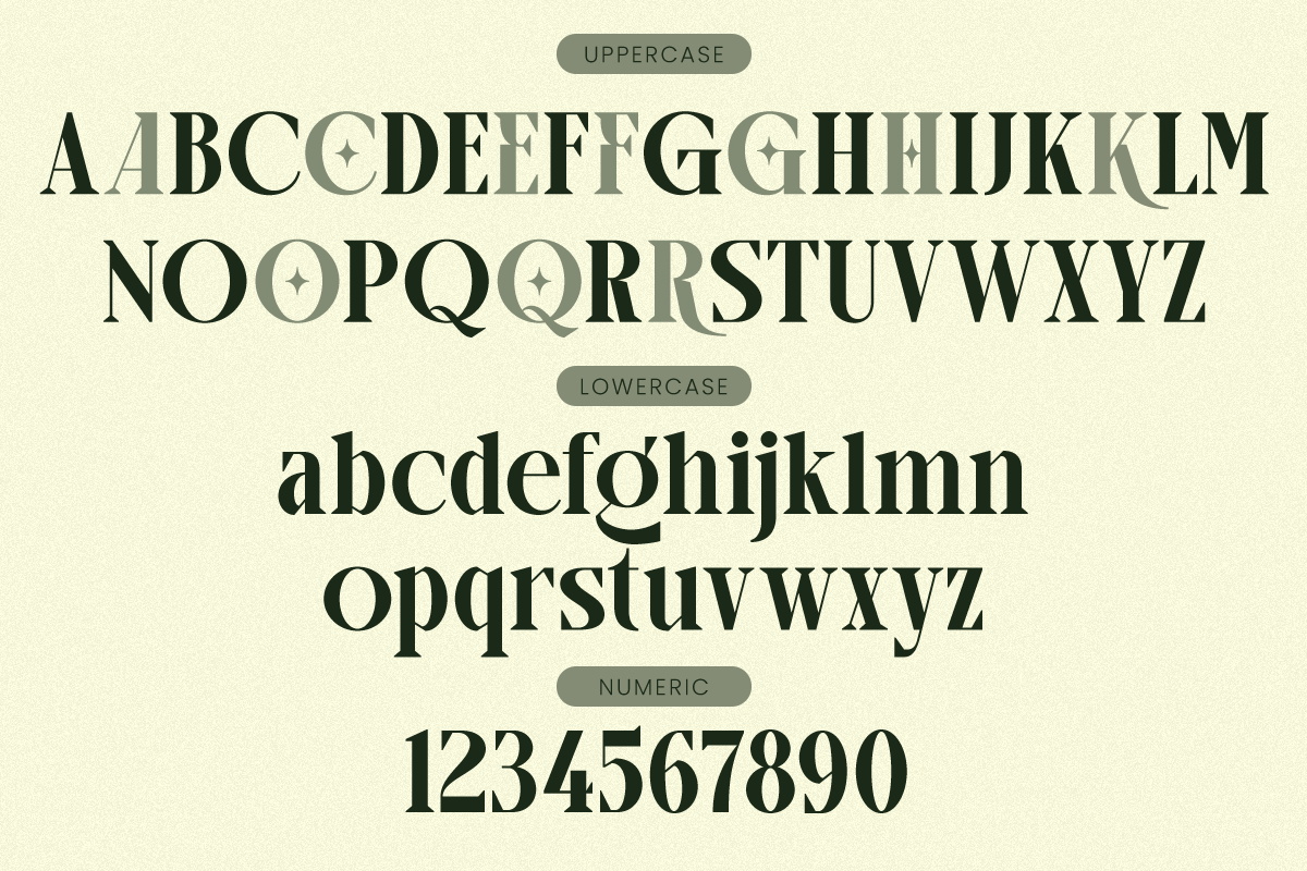 Luxury Ligature Serif Font - Arogel, a Serif Font by Say Studio (Photo 9 of 10)