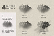 The Graphite Library-Photoshop, a Brush Add-On by GRANCI STUDIOS (Thumbnail 6 of 9)