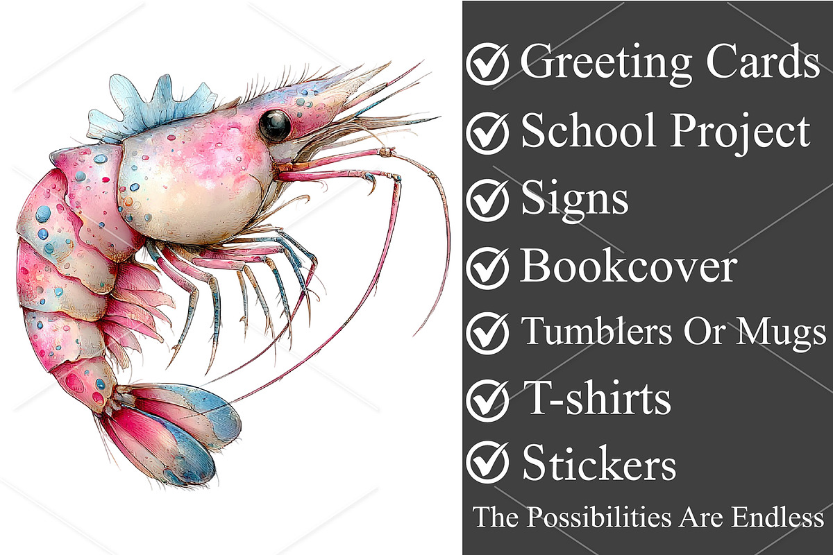 Whimsical Sea Animals Clipart Bundle, a Seasonal Illustration by Canvas Craft (Photo 3 of 6)