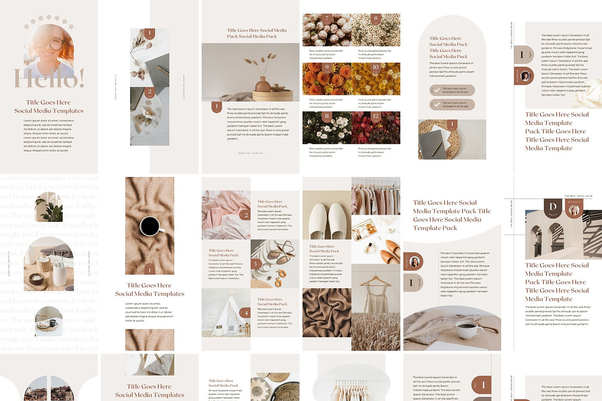 Instagram Post Story Template Shadow, a Social Media Template by Keikoya (Photo 17 of 20)
