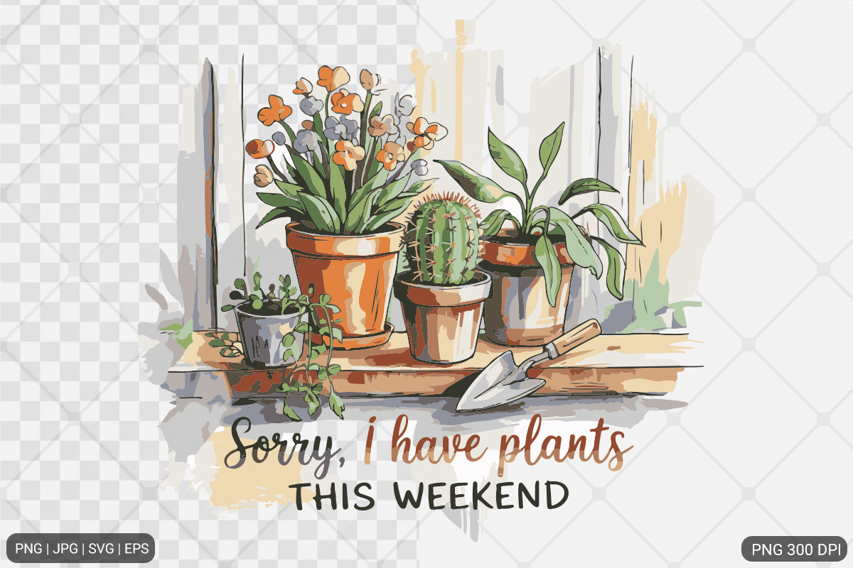 Gardening Sublimation SVG PNG Bundle, an Illustration by Actual Pixel (Photo 5 of 17)