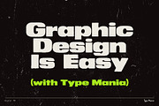 Duster TM – Heavy Distressed Type, a Sans Serif Font by Type Mania (Thumbnail 13 of 13)