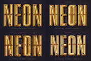 SALE Neon Lettering Super Bundle, a Graphic by TVartworks (Thumbnail 9 of 27)