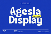 Agesia - Display Font Duo, a Serif Font by Haps Space (Thumbnail 1 of 12)
