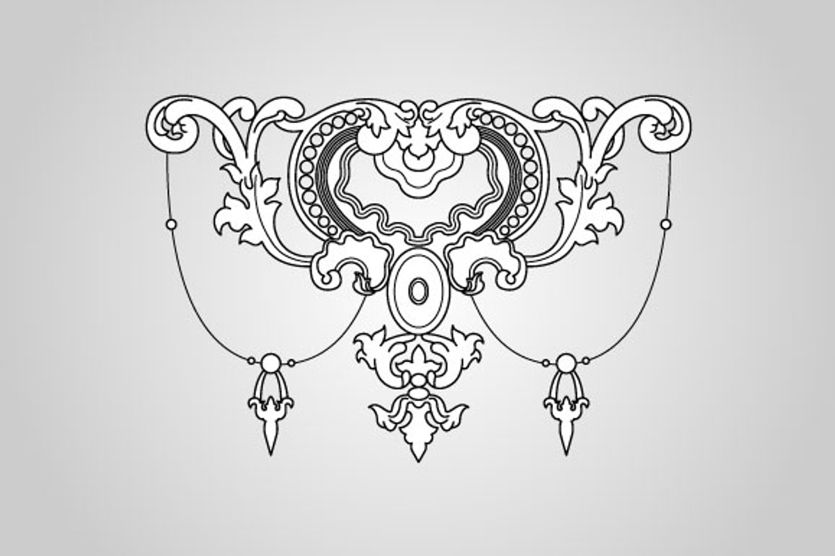 10 Renaissance Frames and Ornaments preview 2