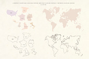 Around the World. Travel Bundle., an Object Illustration by Designwork (Thumbnail 18 of 18)