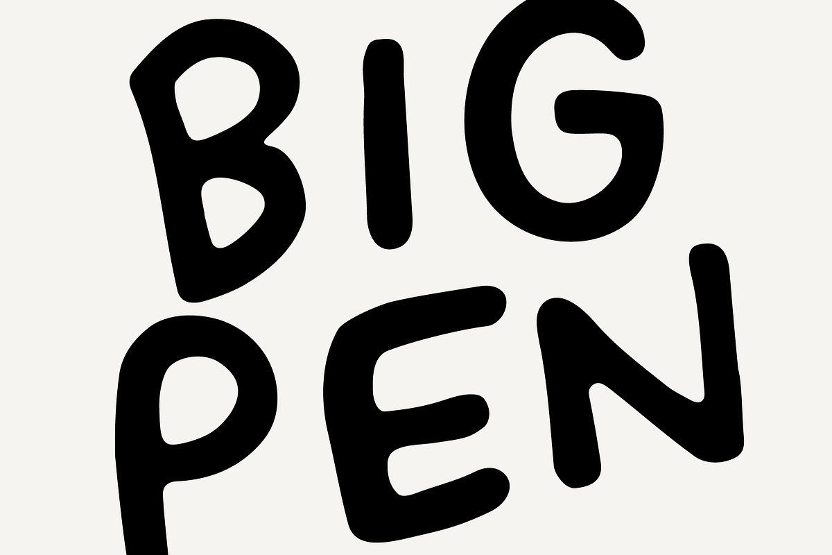 Markout Hand Drawn Marker Pen Font, a Font by Colt Type Co (Photo 8 of 9)