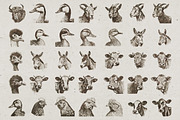 Farm Animals Illustrations, an Animal Illustration by Nocturnal Wolf (Thumbnail 2 of 14)
