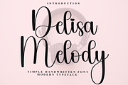 Delisa Melody, a Handwritten Font by InermediaSTUDIO (Thumbnail 1 of 8)