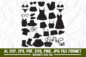 Cloths,cloth,mask,fashion,summar Svg