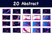 Abstract gradient background 20 set, a Decorative Illustration by foxndeer (Thumbnail 1 of 4)