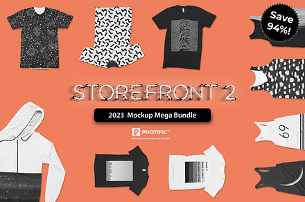 Storefront 2 Apparel Mockup Bundle