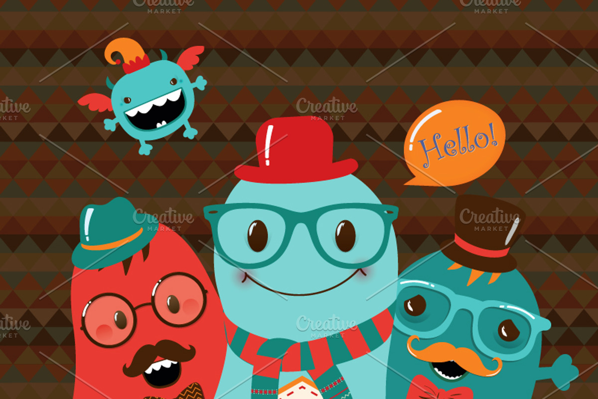 Collection of Greeting Cards, a Card Template by Olya Creative (Photo 2 of 4)