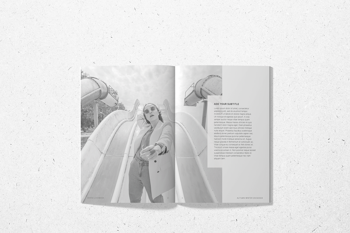 LULAH Fashion Lookbook, a Magazine Template by SonaGeciova (Photo 3 of 19)