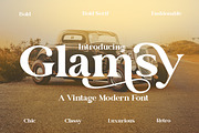Vintage Modern Font, a Script Font by Graphue (Thumbnail 1 of 12)