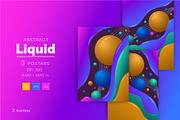 Colorful fluid abstraction.Art., a Decorative Illustration by KENO Mascots (Thumbnail 1 of 3)