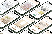 Realistic 3D iPhone Mock-Up Bundle 1, an iPhone Mockup by Graphicsworld125 (Thumbnail 7 of 15)