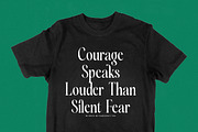 Silent Gingers Modern Serif Font, a Serif Font by timelesstype.co (Thumbnail 12 of 20)