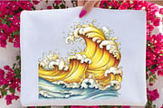 Yellow Beach Vacation Clipart, an Empty State Illustration by SVGArt (Thumbnail 5 of 5)