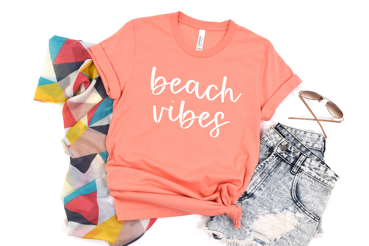 Peachy Tea Stencil Font, a Handwritten Font by Beck McCormick (Photo 7 of 10)